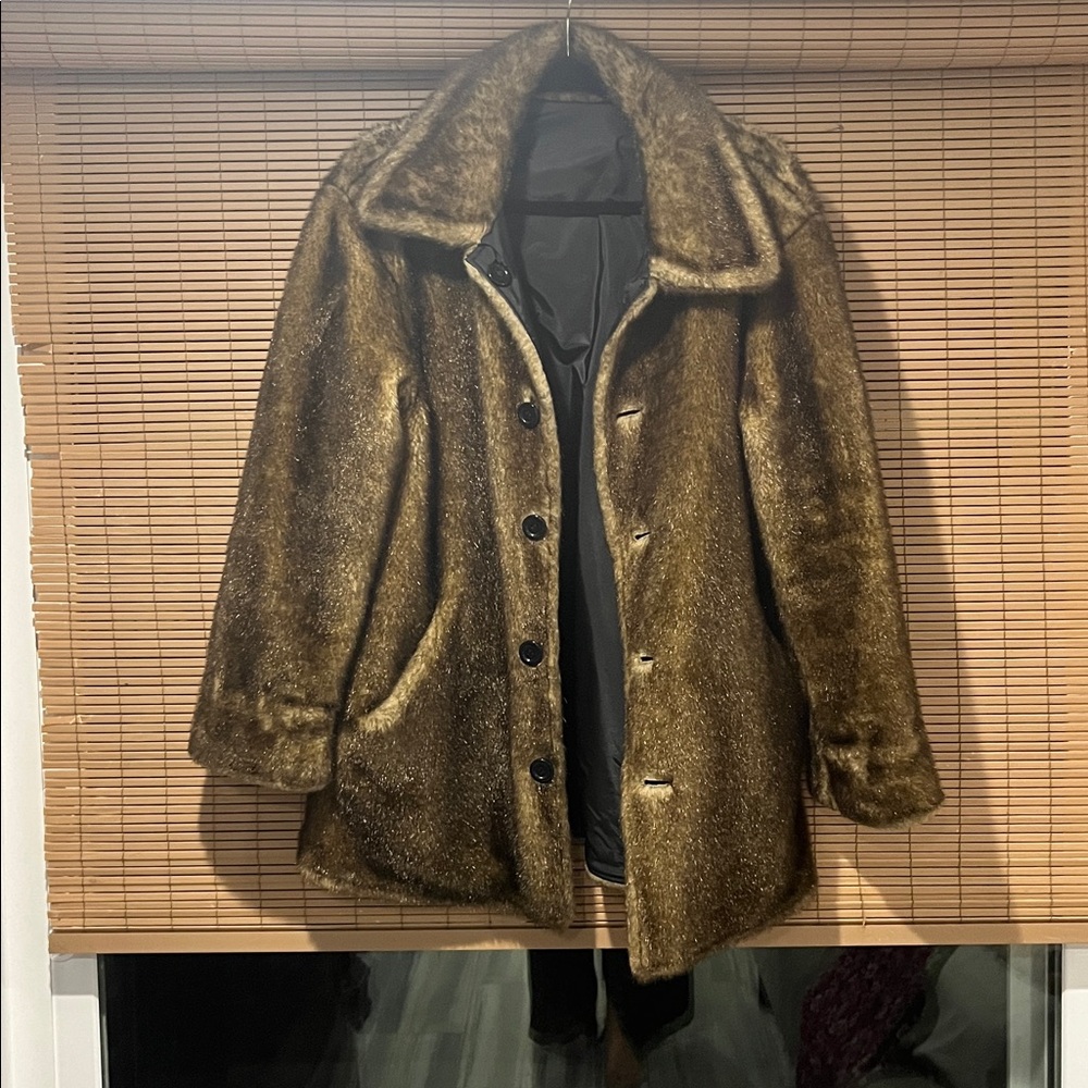 Luxurious Faux Fur Coat